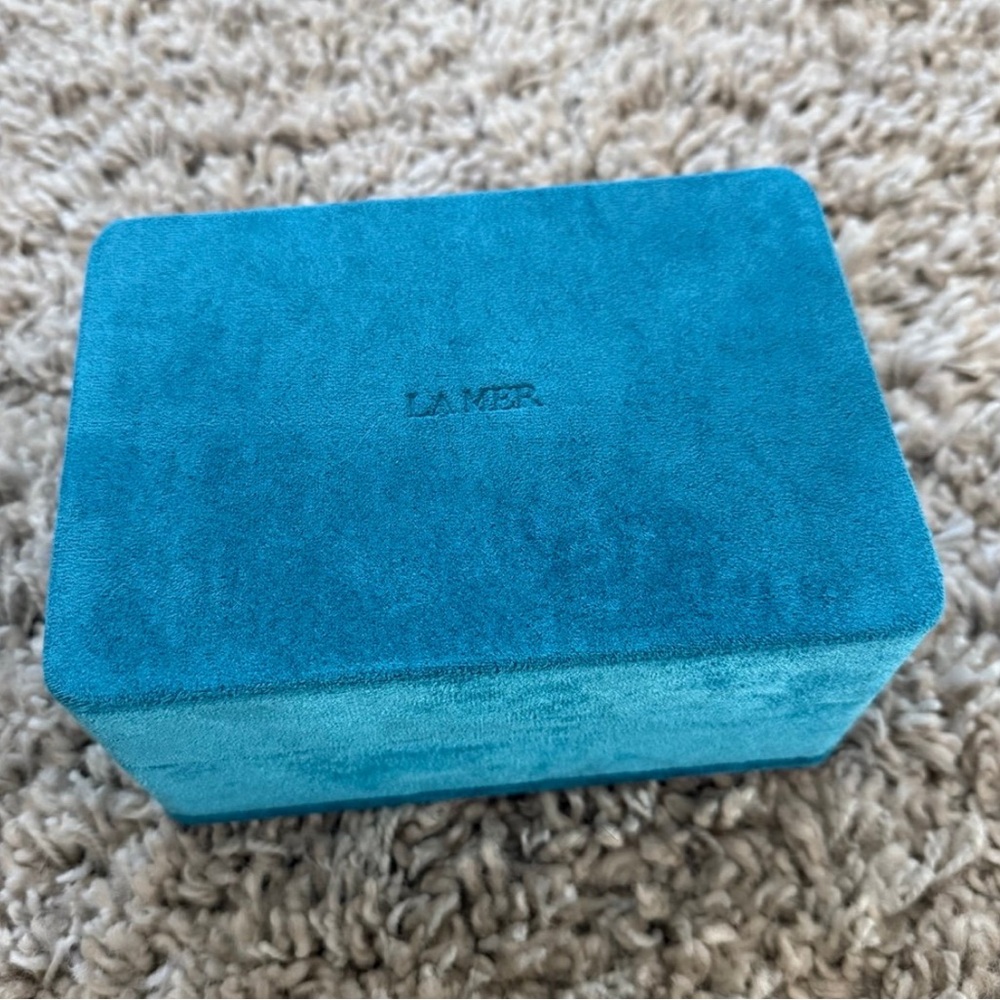 La Mer velvet beauty and jewelry box NEW